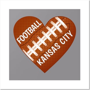 Kansas City Football Posters and Art